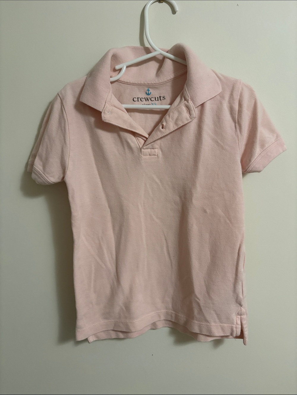 Crewcuts Light Pink Polo Top for Kids